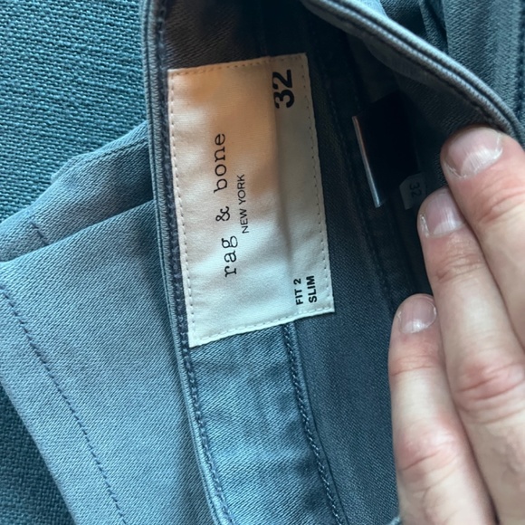 Rag and bone men Fit 2 new/never worn light black - Picture 4 of 4
